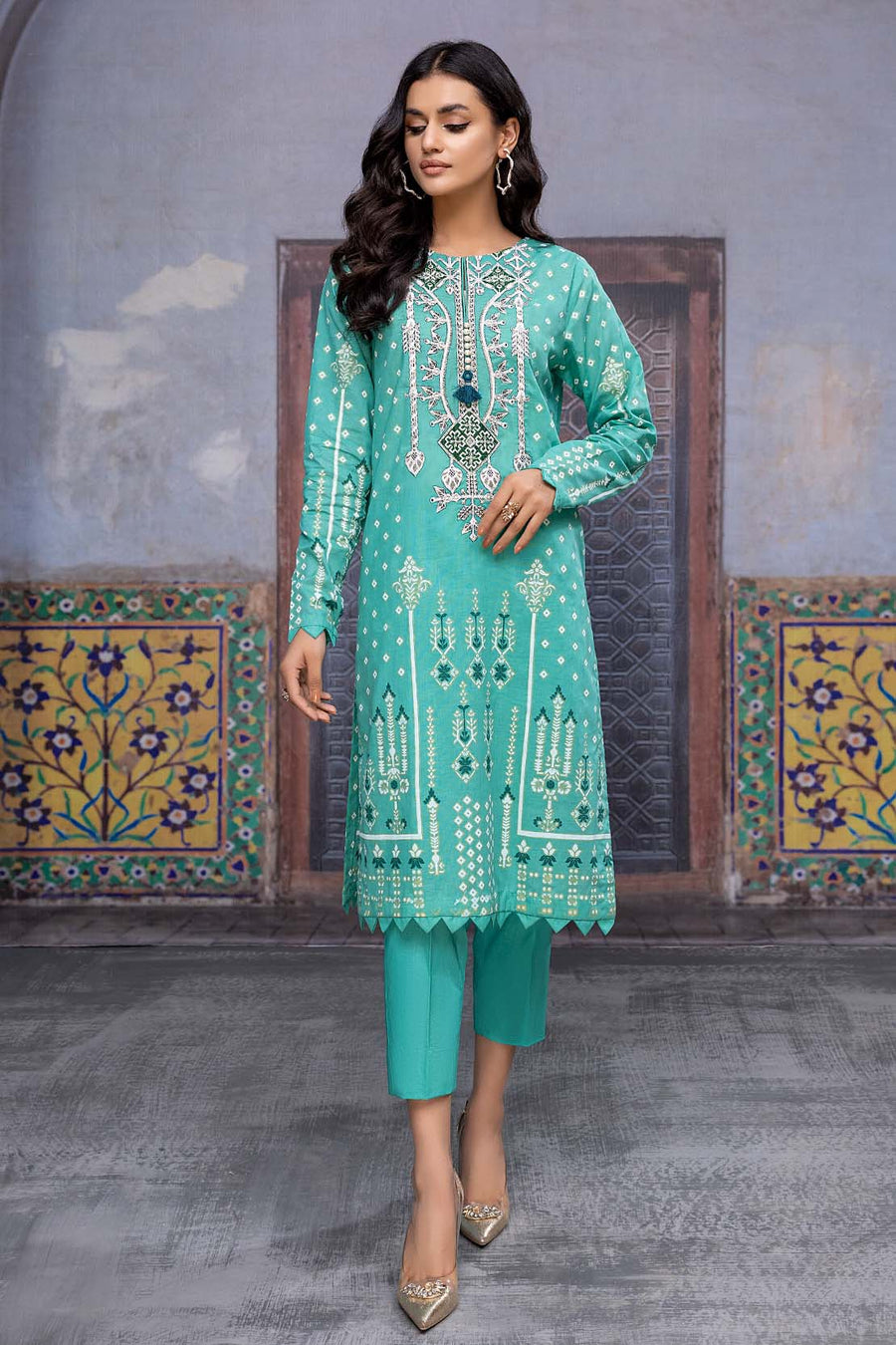 So Kamal “Hum Tum Hain Kamal” Embroidered Lawn Shirt DPL 2294