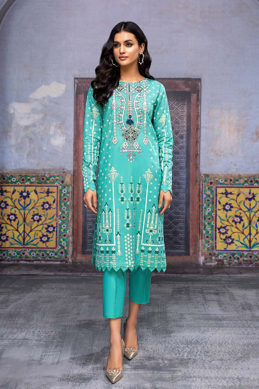 So Kamal “Hum Tum Hain Kamal” Embroidered Lawn Shirt DPL 2294