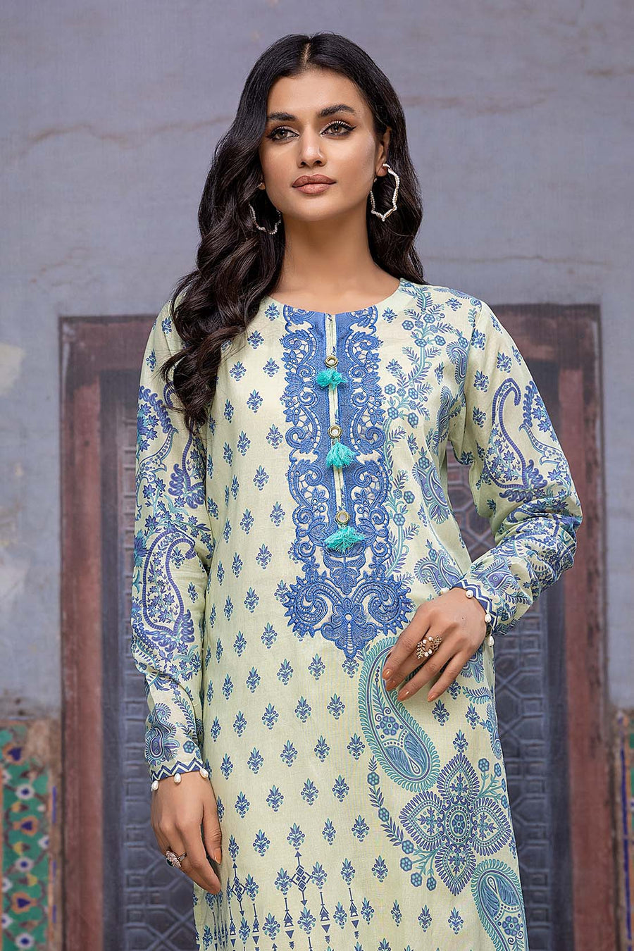 So Kamal “Hum Tum Hain Kamal” Embroidered Lawn 2Pc Suit DPL 2309