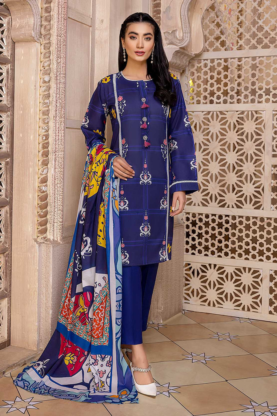 So Kamal “Hum Tum Hain Kamal” Printed Lawn 2Pc Suit DPL 2334