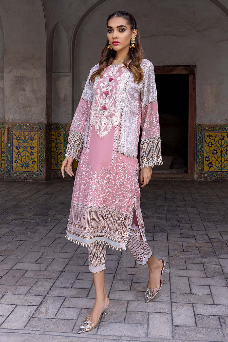 So Kamal “Hum Tum Hain Kamal” Embroidered Lawn 2Pc Suit DPL 2346