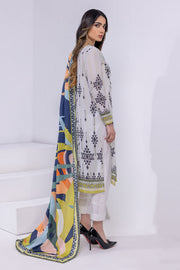 So Kamal “Hum Tum Hain Kamal” Embroidered Lawn 3Pc Suit DPL 2384