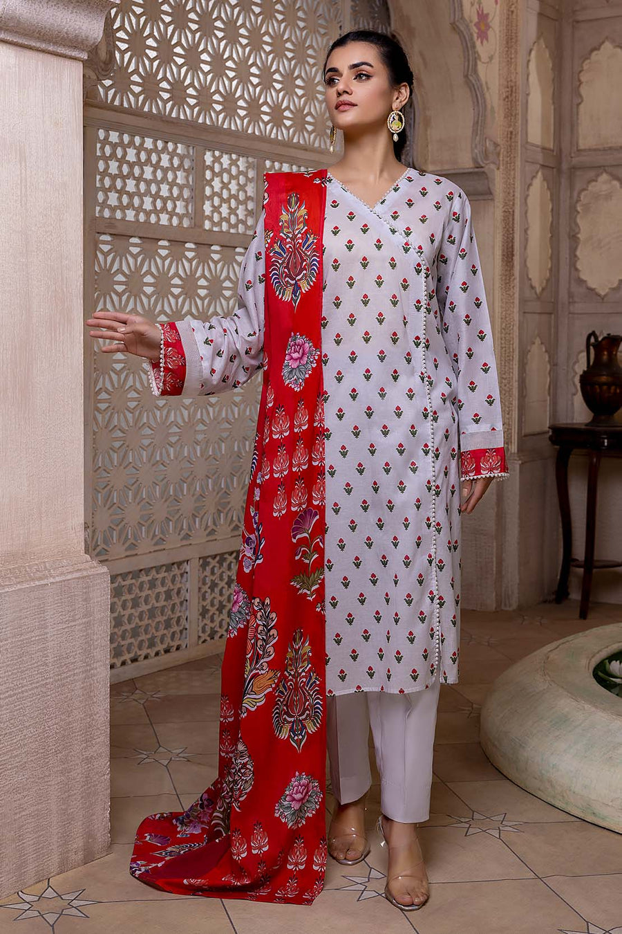 So Kamal “Hum Tum Hain Kamal” Printed Lawn 3Pc Suit DPL 2389