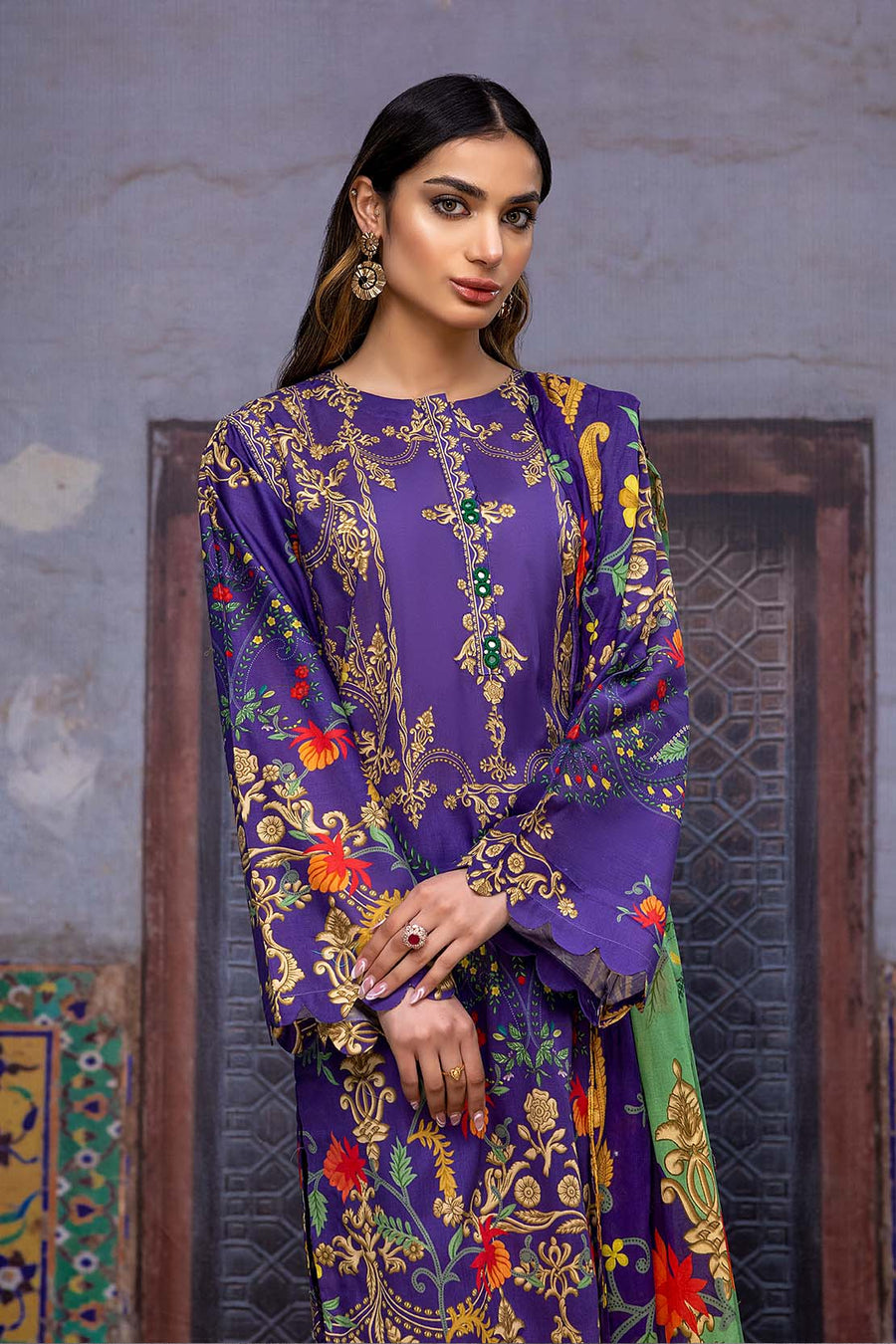 So Kamal “Hum Tum Hain Kamal” Printed Lawn 3Pc Suit DPL 2391