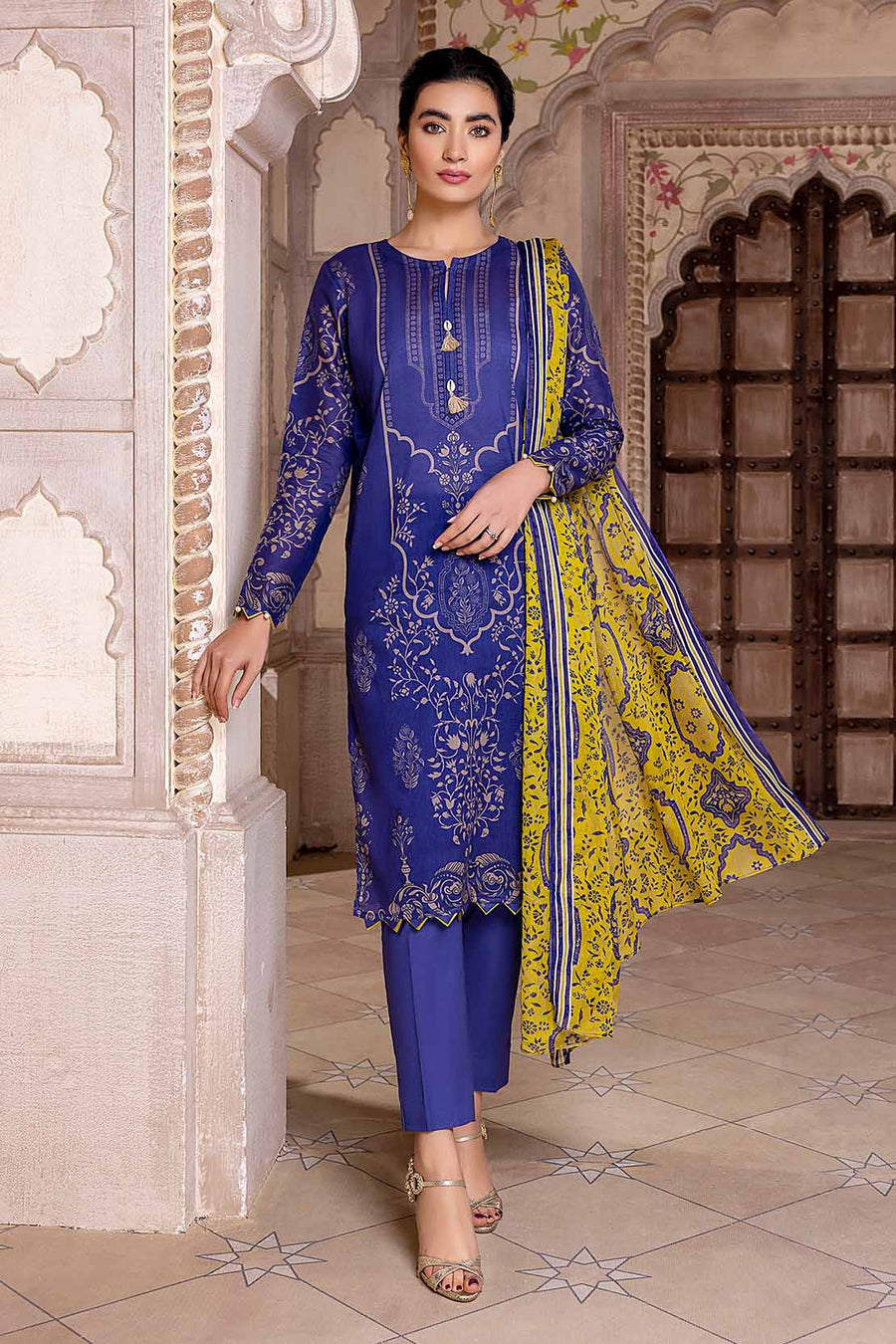 So Kamal “Hum Tum Hain Kamal” Printed Lawn 3Pc Suit DPL 2415