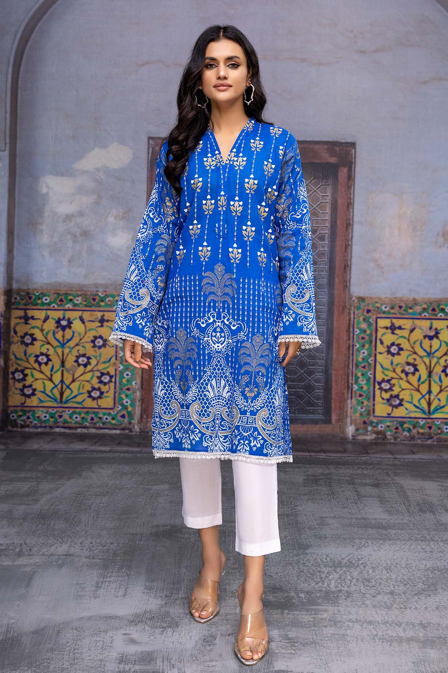 So Kamal “Hum Tum Hain Kamal” Printed Lawn Shirt DPL 2496