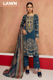 So Kamal Unstitched Embroidered Lawn 3Pc Suit DPW 2047