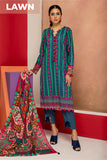 So Kamal Unstitched Printed Lawn 3Pc Suit DPW 2050