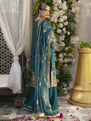Daud Abbas Kahani Unstitched Embroidered Formal Suit - Khushboo