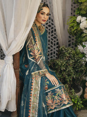 Daud Abbas Kahani Unstitched Embroidered Formal Suit - Khushboo