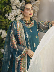 Daud Abbas Kahani Unstitched Embroidered Formal Suit - Khushboo