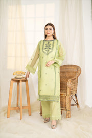 Noorangi Virsa Festive Winter Pret Collection - Pistachio