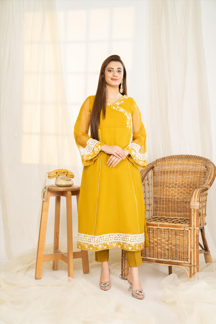 Noorangi Virsa Festive Winter Pret Collection - Mimosa