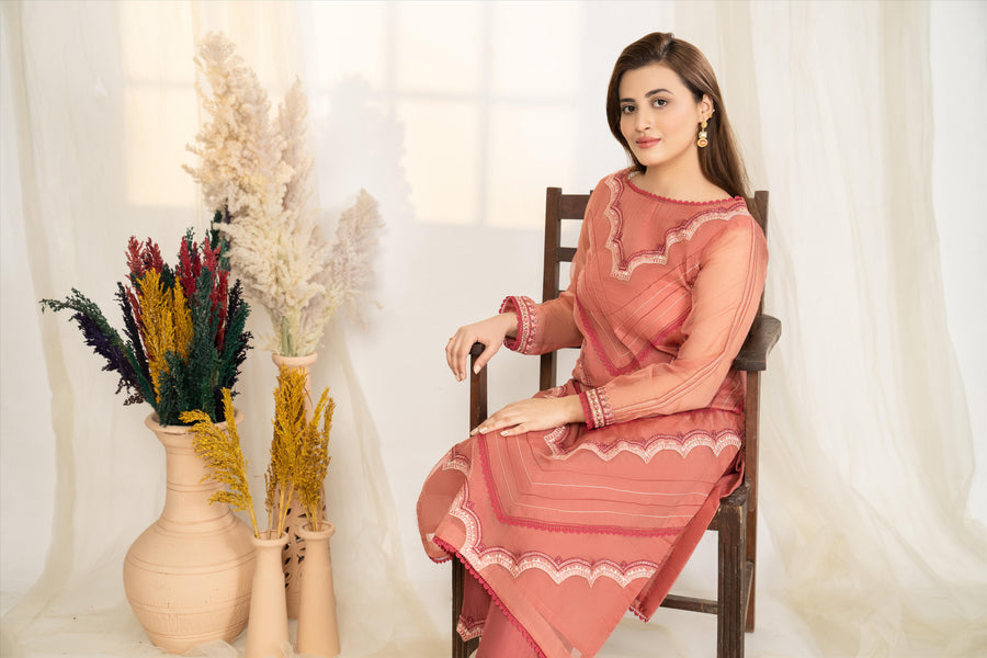 Noorangi Virsa Festive Winter Pret Collection - Enchanted Glow