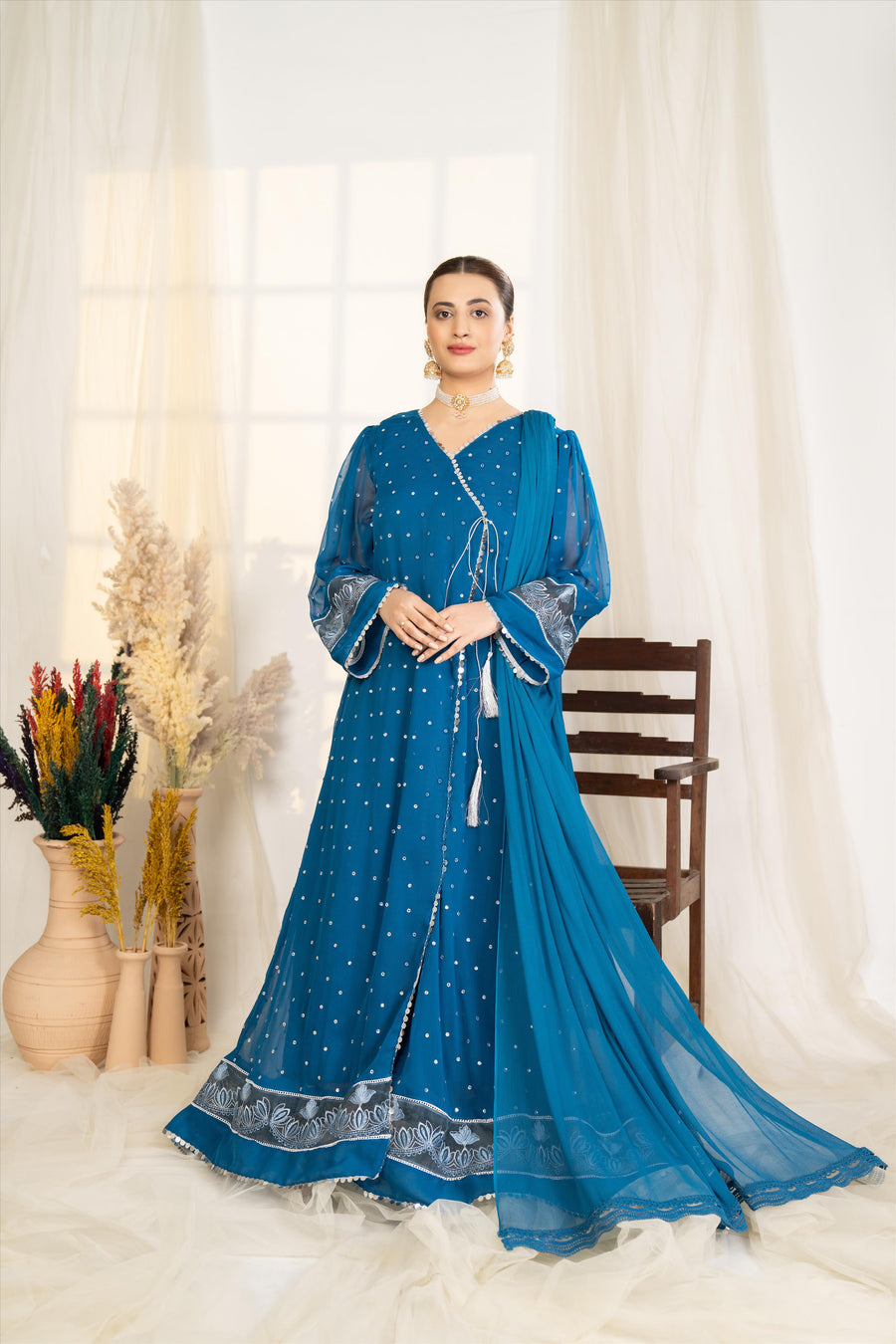 Noorangi Virsa Festive Winter Pret Collection - Elana