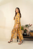 Hemstitch Printed Pret Silk Fabric 2 Piece Suit PPS-002 Mellow