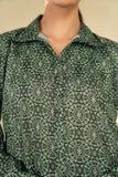 Hemstitch Printed Pret Grip Fabric 2 Piece Suit PPS-008 Emerald