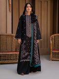 Surmai by Humdum Unstitched Embroidered Lawn Karandi 3Pc Suit D-01