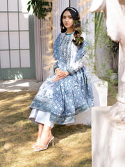Mehar by Humdum Embroidered Chikankari Lawn Unstitched 3Pc Suit D-01