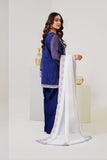 Surmai Festive Story Premium Luxury Pret Embroidered Organza 3PC Suit - Floraleal