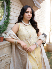 Mehar by Humdum Embroidered Chikankari Lawn Unstitched 3Pc Suit D-05