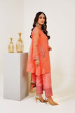 Surmai Festive Story Premium Luxury Pret Embroidered Organza 3PC Suit - Eminent