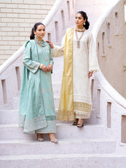 Mehar by Humdum Embroidered Chikankari Lawn Unstitched 3Pc Suit D-08