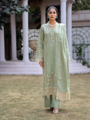 Mehar by Humdum Embroidered Chikankari Lawn Unstitched 3Pc Suit D-11