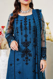 Surmai Festive Story Premium Luxury Pret Embroidered Organza 3PC Suit - Apphiresque