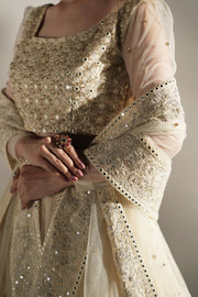 Khyali Pulao by Seroli Luxury Embroidered Net 3Pc Suit KP-23-U0008