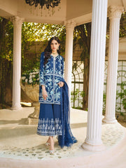 Nuriyaa Gusel Luxury Formal Korean Raw Silk 3 Piece Suit - Aurora