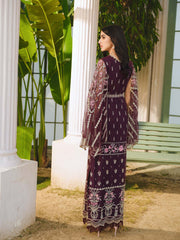 Nuriyaa Gusel Luxury Formal Embroidered Net 3 Piece Suit - Jale