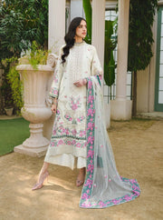 Nuriyaa Gusel Luxury Formal Korean Raw Silk 3 Piece Suit - Ayleen