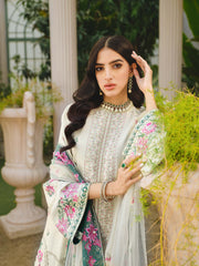 Nuriyaa Gusel Luxury Formal Korean Raw Silk 3 Piece Suit - Ayleen