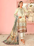 Anaya by Kiran Chaudhry Viva Prints Lawn Unstitched 3Pc Suit VP23-13 LILA