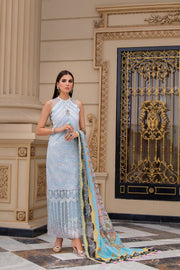 REIGN Embroidered Luxury Lawn Unstitched 3Pc Suit - TALIA
