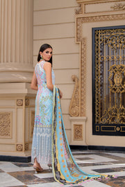REIGN Embroidered Luxury Lawn Unstitched 3Pc Suit - TALIA