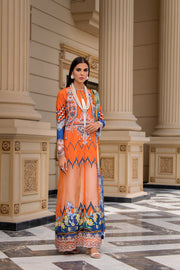 REIGN Embroidered Luxury Lawn Unstitched 3Pc Suit - JAY