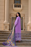 REIGN Embroidered Luxury Lawn Unstitched 3Pc Suit - AGNES