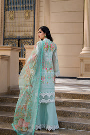 REIGN Embroidered Luxury Lawn Unstitched 3Pc Suit - KEHLANI