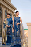 REIGN Embroidered Luxury Lawn Unstitched 3Pc Suit - IRIS