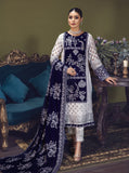 Hous of Nawab Makhmal Velvet Wedding Formals 3PC Suit 02-DURRA