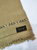 Dynasty Premium Mens Pure Wool Shawl Lux Woolen - Brown - FaisalFabrics.pk