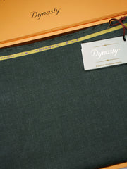 Carrera by Dynasty Fabrics Men's Unstitched Wash & Wear Suit - Forest Green