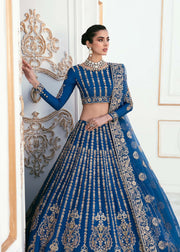 Akbar Aslam Sylvia Luxury Formal Unstitched Net Suit - DYLA