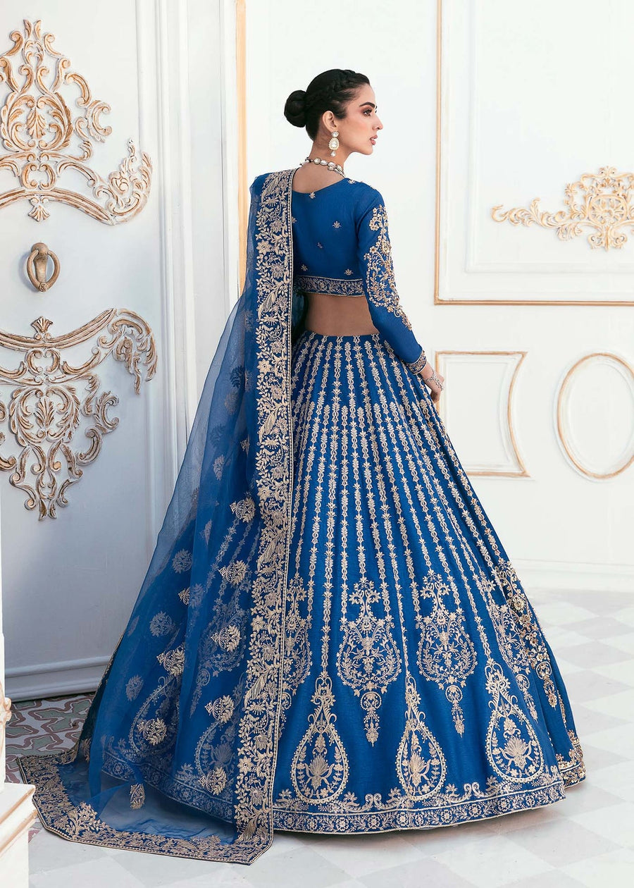 Akbar Aslam Sylvia Luxury Formal Unstitched Net Suit - DYLA