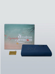 DYNASTY COMFORT Deep Blue Wash & Wear Men's Unstitched suit for Winter - FaisalFabrics.pk