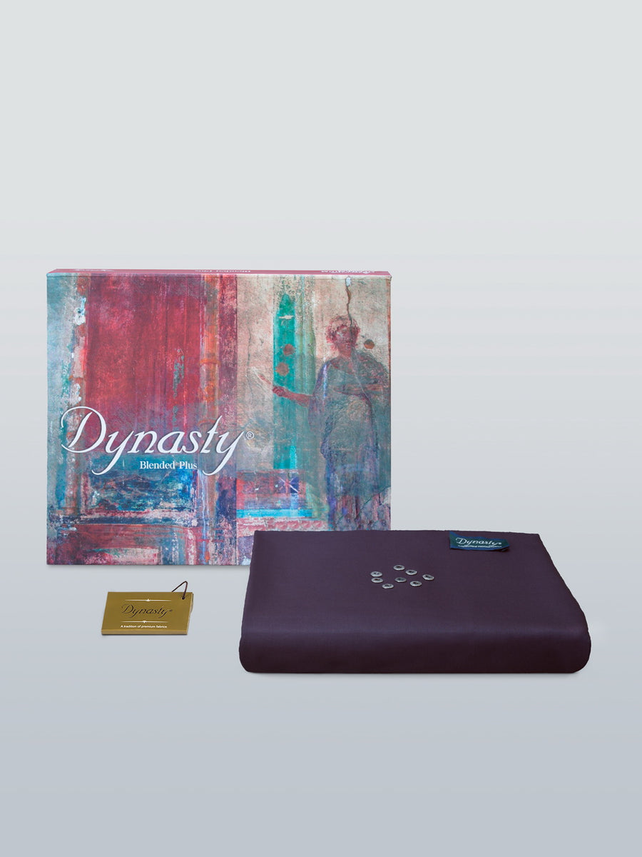 DYNASTY PRIDE Brown Wash & Wear Men's Unstitched suit for Winter - FaisalFabrics.pk