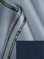 DYNASTY TWILIGHT Estate Blue Wool Men's Unstitched suit for Winter - FaisalFabrics.pk