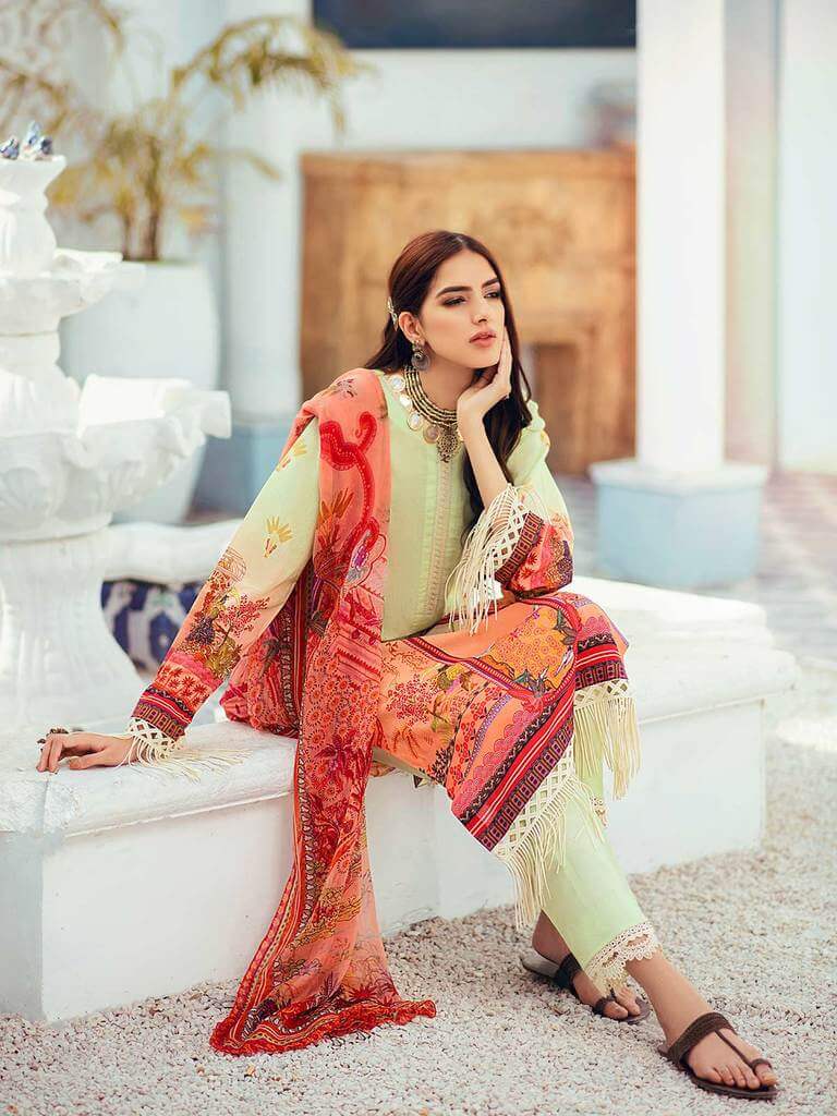 Nissa by RajBari Exclusive Printed Eid Lawn Unstitched 3 Piece Suit D-03 - FaisalFabrics.pk